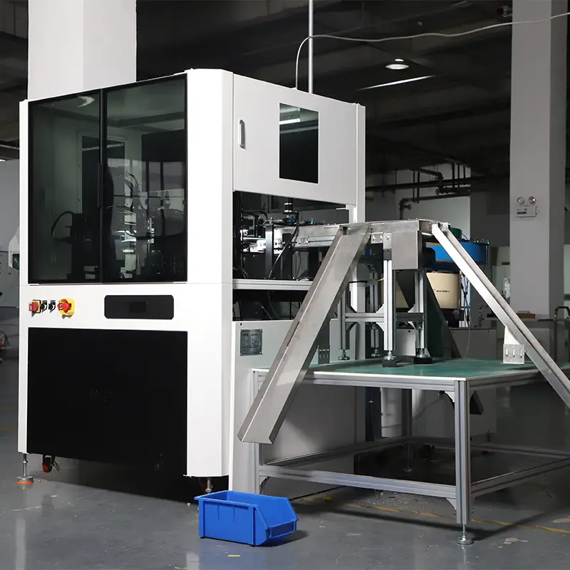 Equipamento de inspeção automática de visão de aleta de resfriamento