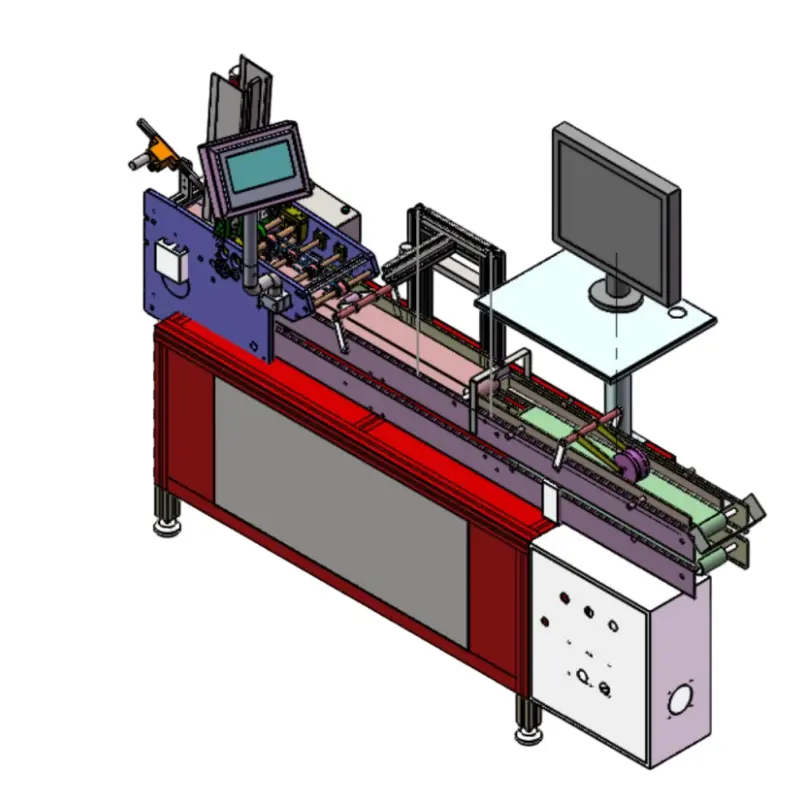 Etiquetar equipamento de inspeção visual automática CCD‌